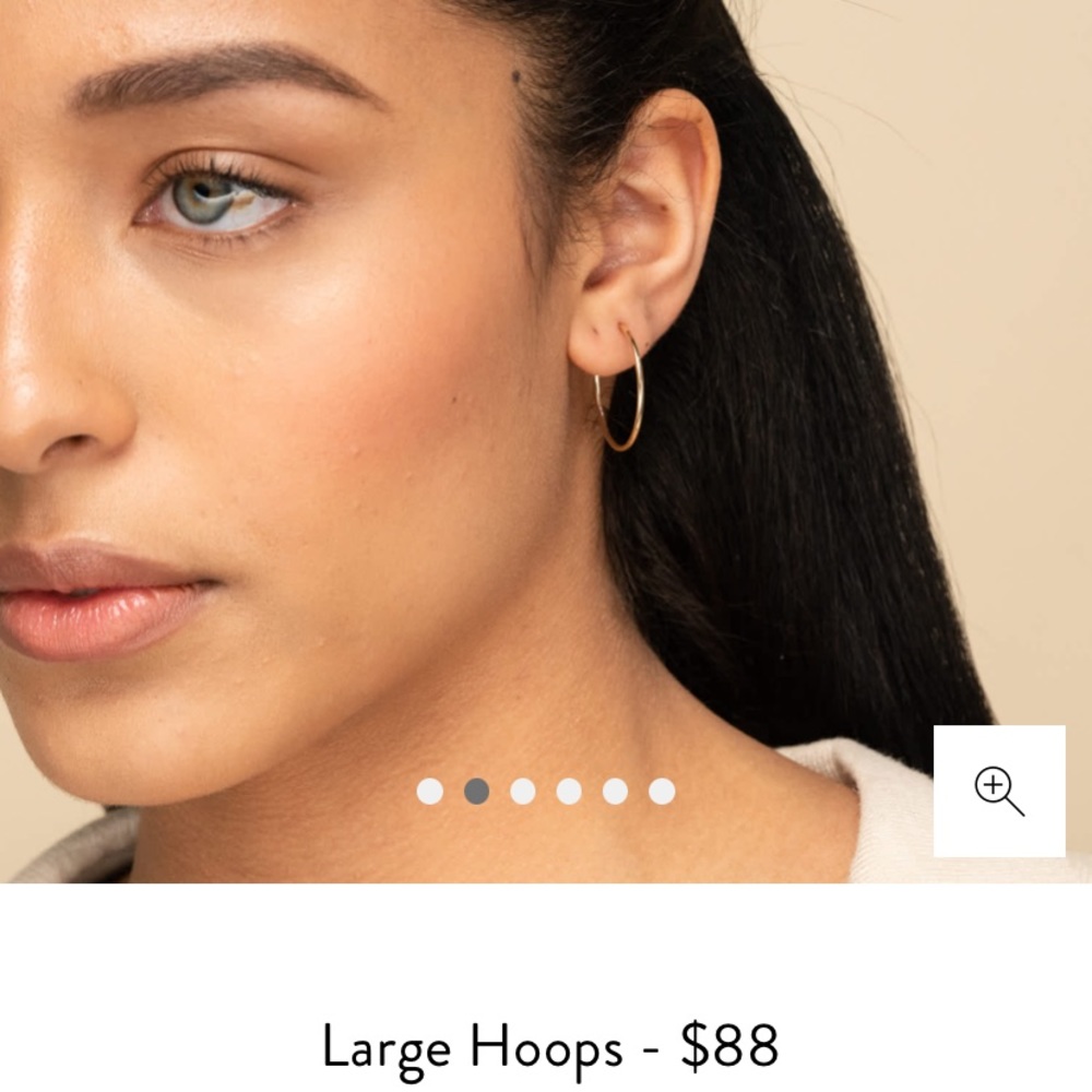 Mejuri Single Large Hoop